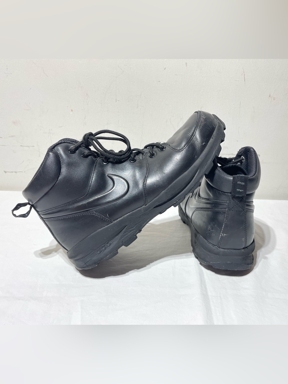 Nike Manoa ACG Boots Mens 11 Triple Black 454350-003 Streetwear 2012